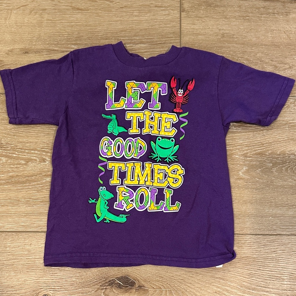 Kids Mardi Gras Graphic Tee - 2T